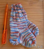 Socken Nr. 2 für Bjarne - diesmal passen sie besser