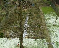 Nochmal kurz Schnee im Februar 2008