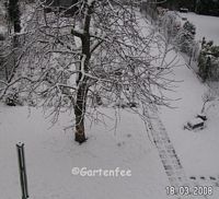 Ostern 2008 mit Schnee