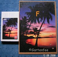 Sonnenuntergang 1 mit Palmen