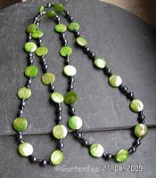 Perlmuttscheiben in hellgrün